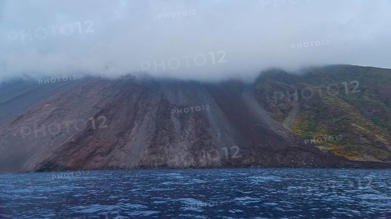 Low hanging cloud cover
