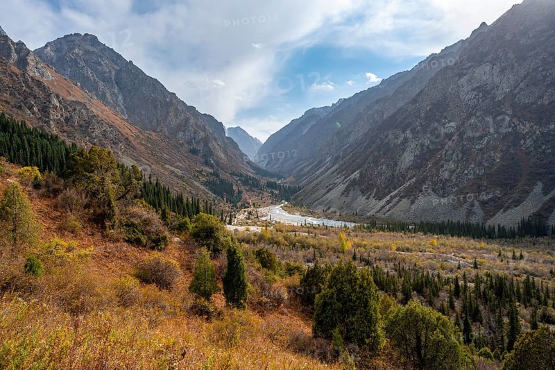 View of the Ala Archa valley