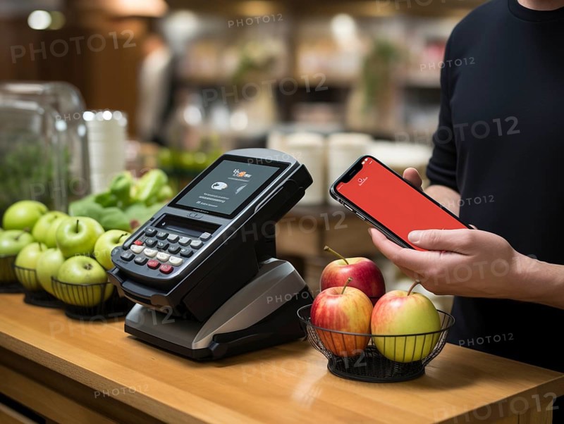 Purchasing and control with your cell phone while shopping