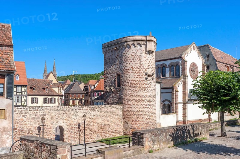 Historic city centre with city wall