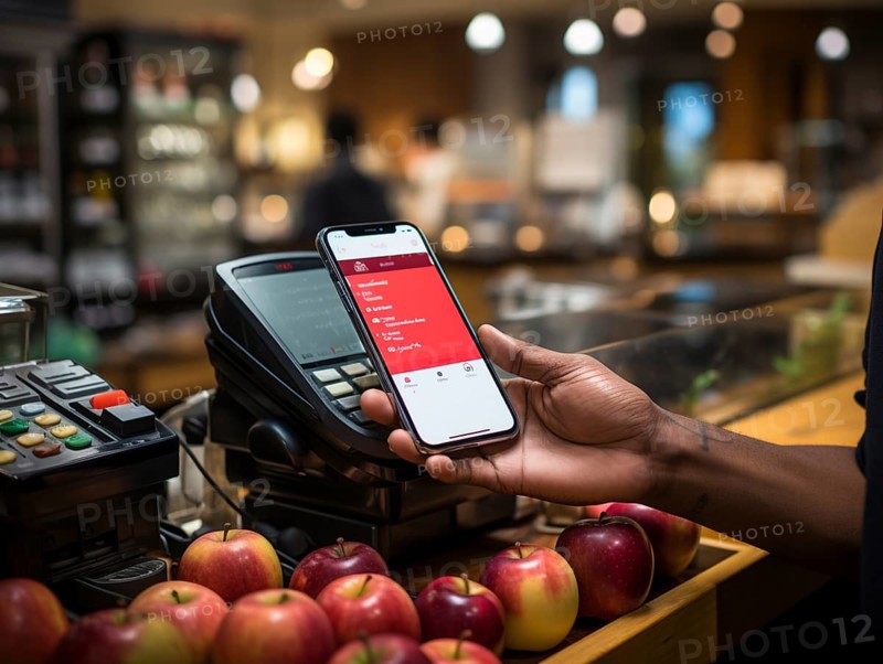 Purchasing and control with your cell phone while shopping