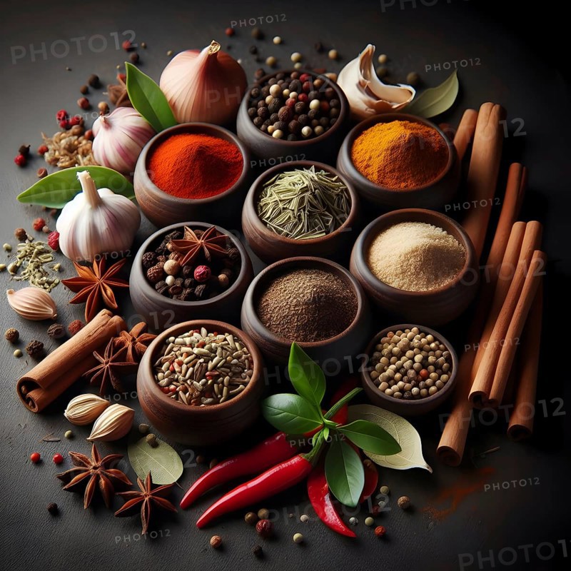 Set of spices