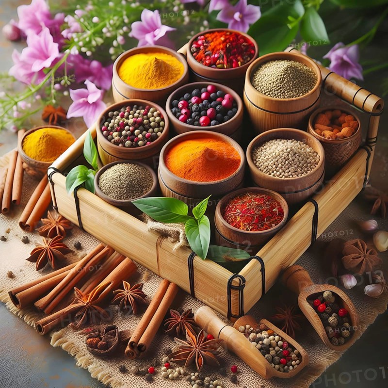 Set of spices