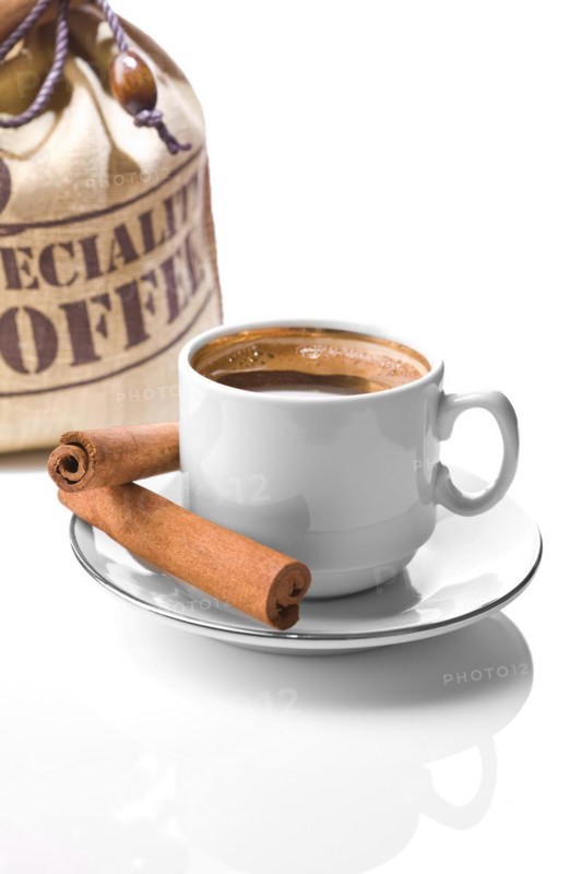 Coffee cup and bag