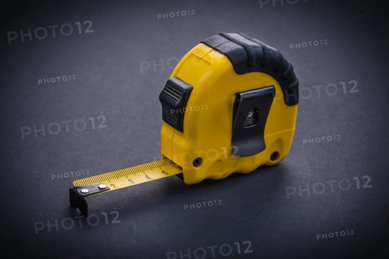 Open yellow tape line on black background