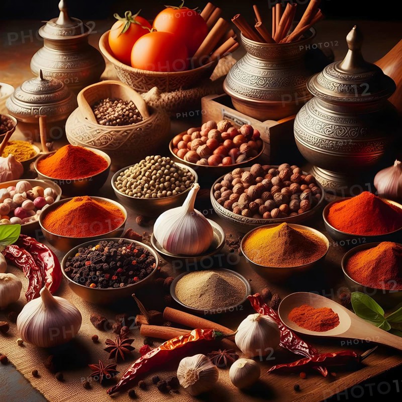 Set of spices