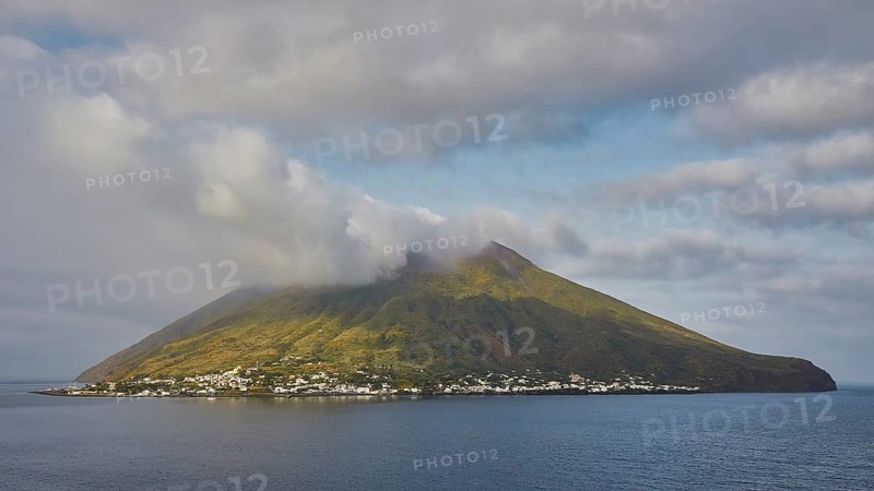 Cloudy blue sky