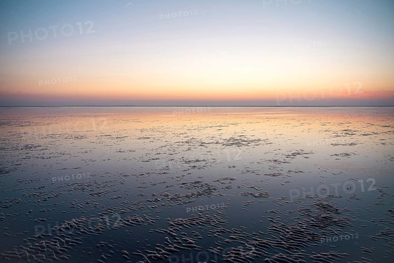 Sunrise in the Wadden Sea