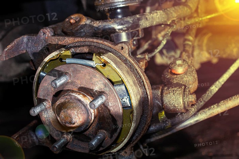 Repair of a parking brake