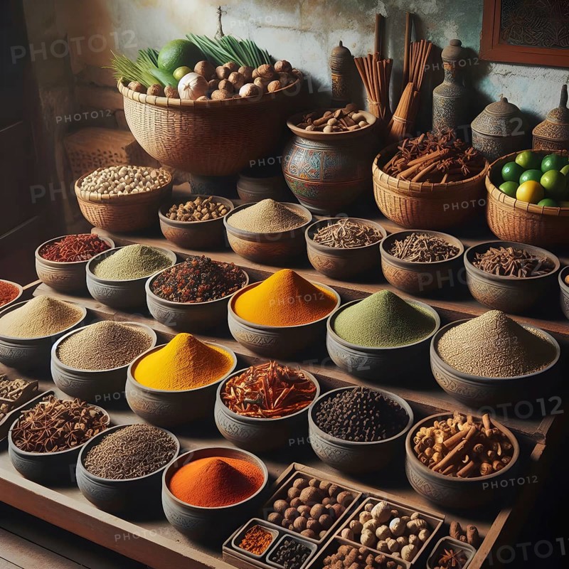 Set of spices
