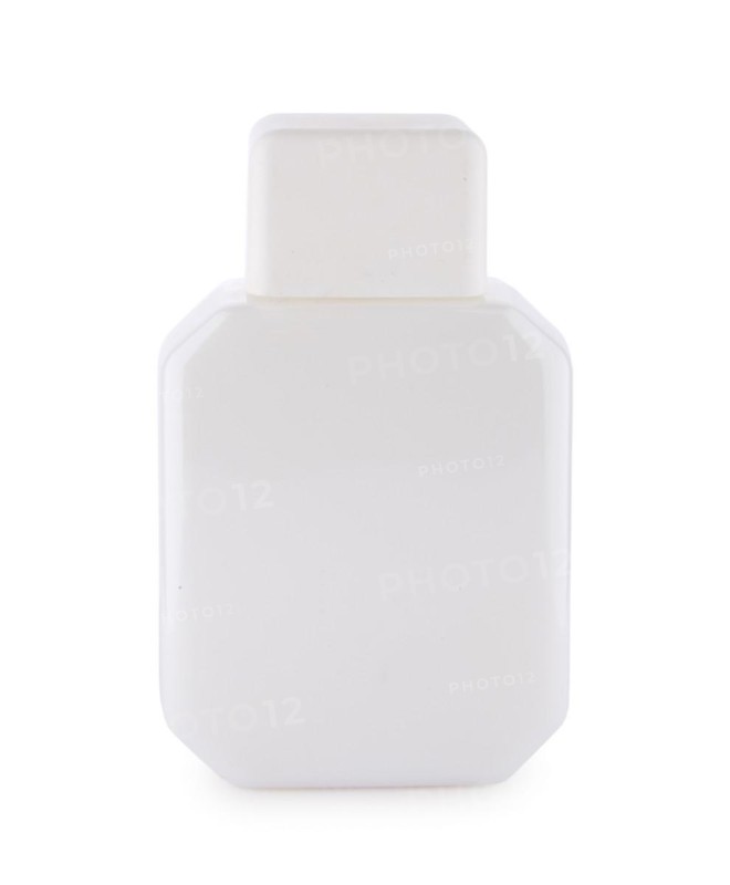 Bottle white isolated
