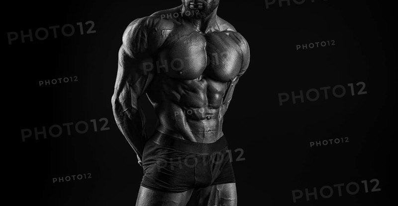 Muscular male torso. Perfect fit