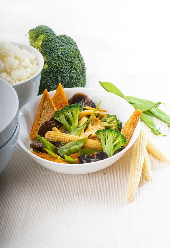 Fresh and healthy tofu