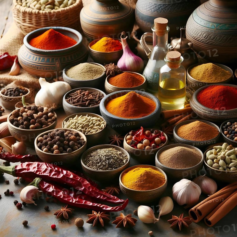 Set of spices