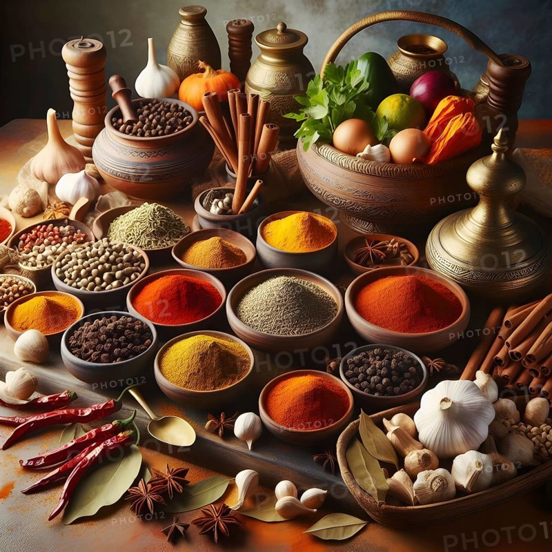 Set of spices