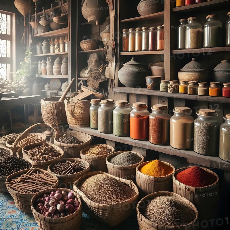 Set of spices