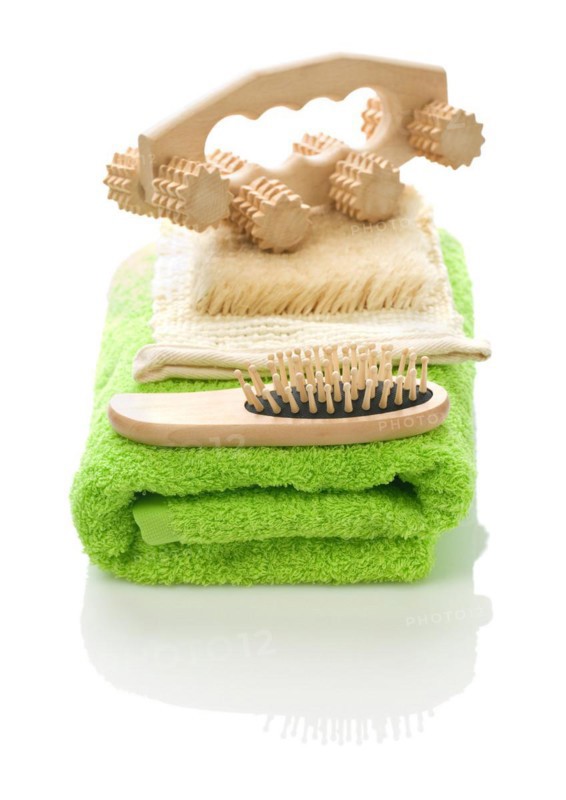 Group of bathing accessories