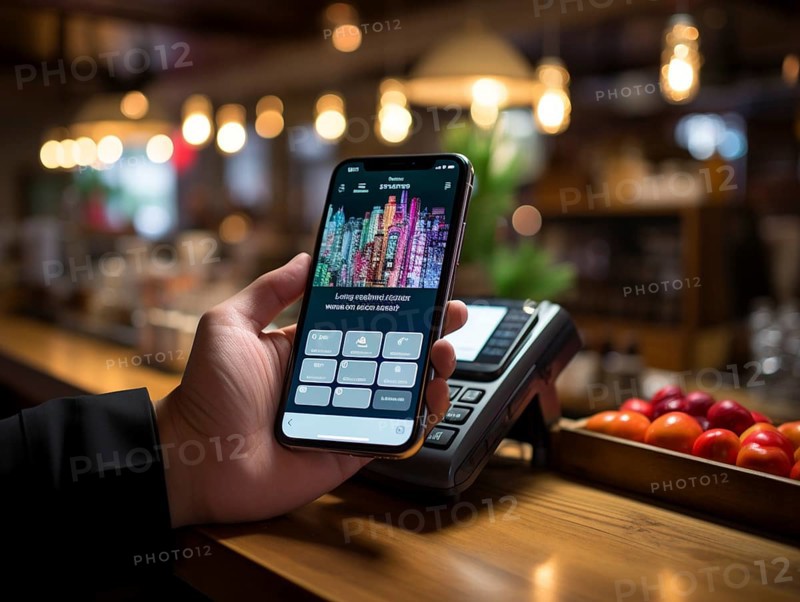 Purchasing and control with your cell phone while shopping