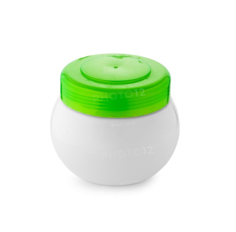 Bottle of cream isolated
