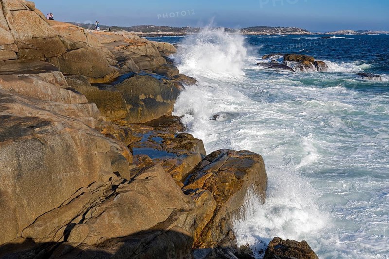 Peggys Cove wild coast Canada
