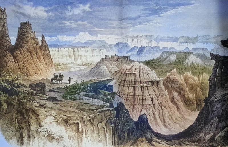 Die Bad Lands am Little Missouri