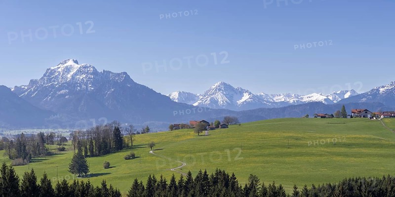 Alpine foothills near Rosshaupten