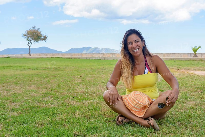 Portrait of a latin woman smiling