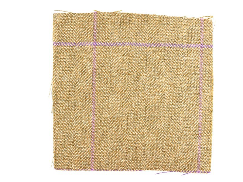 Brown fabric sample
