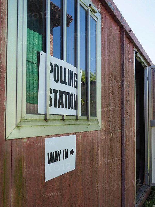 General elections polling station