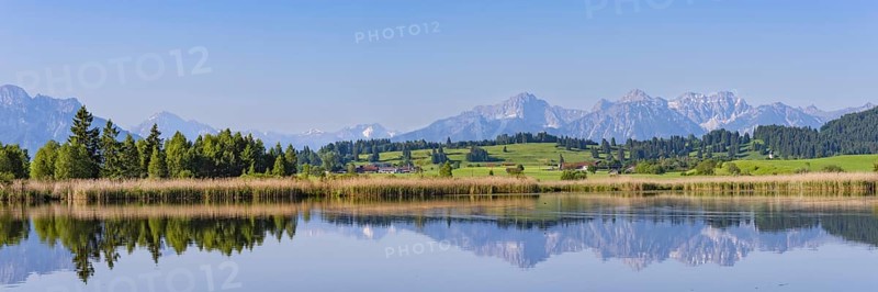 Panorama at Schmutterweiher