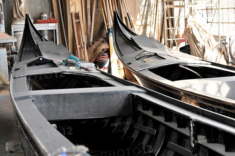 Gondola shipyard in San Trovaso in the Dorsoduro district
