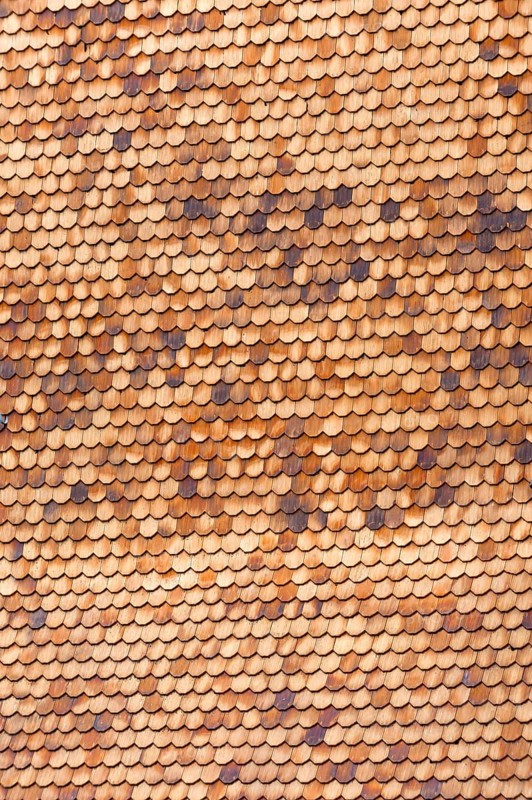 Historical roof tiles