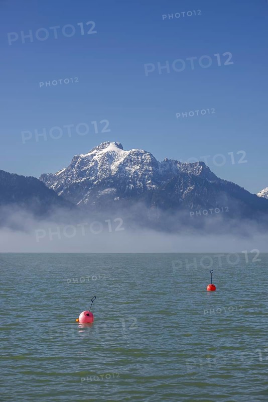 Morning atmosphere at the Forggensee