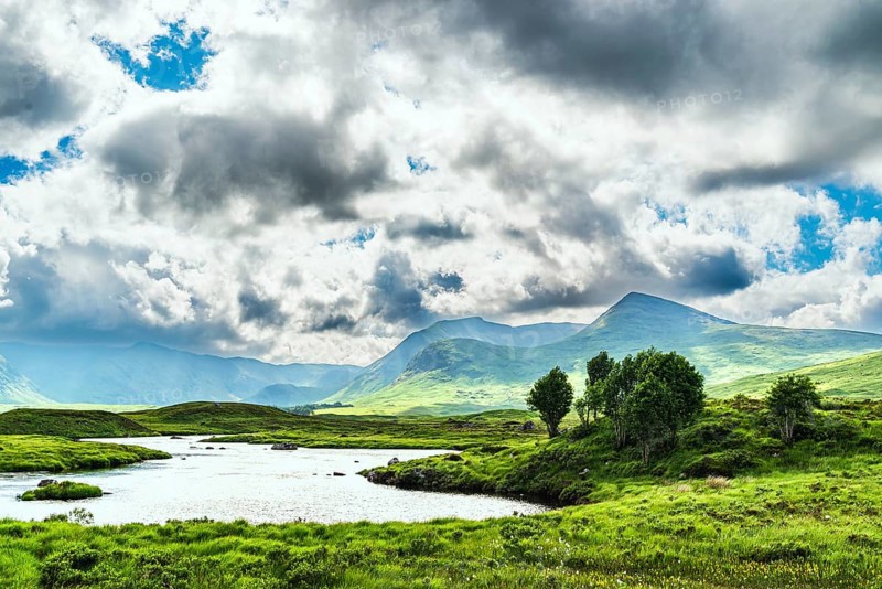 View of Rannoch Moor