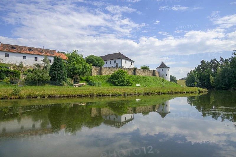 Pond at the defence village