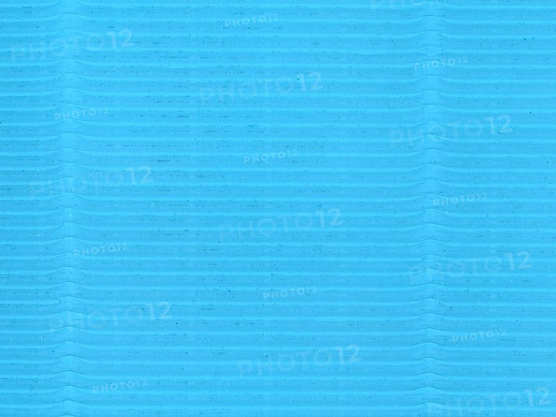 Blue corrugated cardboard texture background