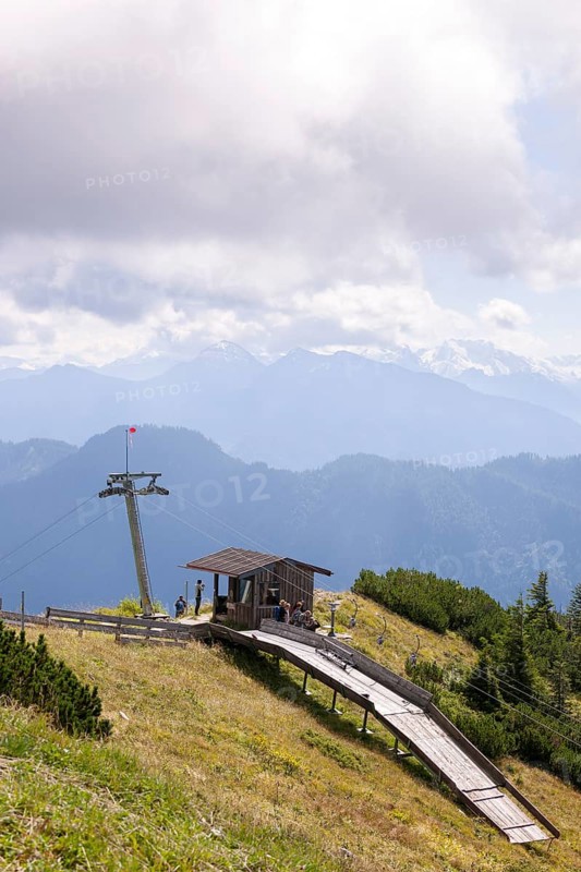 Ski lift on the Hochfelln
