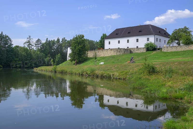 Pond at the defence village