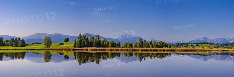 Panorama at Schmutterweiher