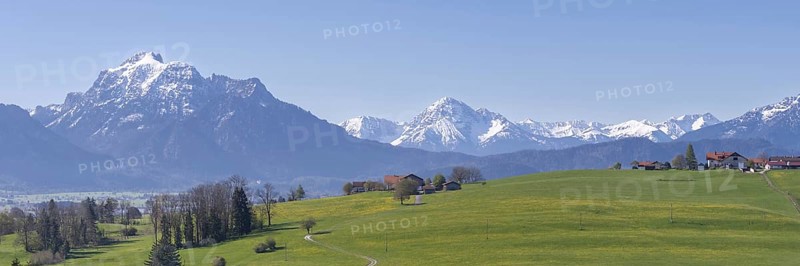 Alpine foothills near Rosshaupten