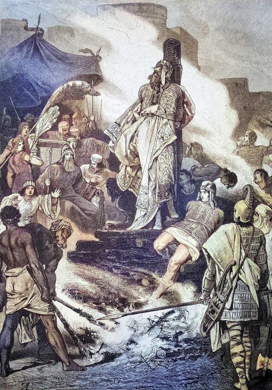 Croesus at the stake