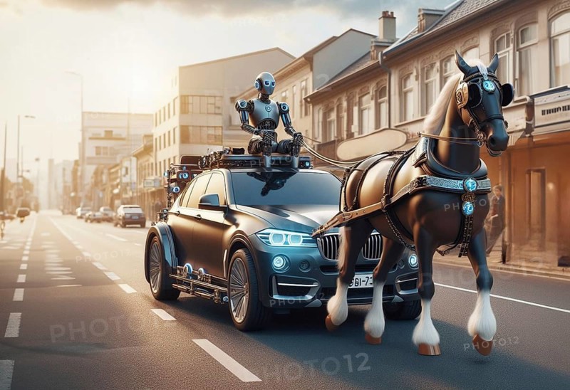 Luxury converted custom carriage from german sedan as travel wagon caravan