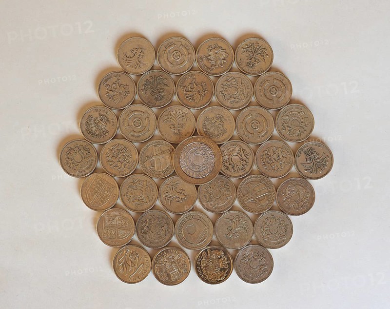 Pound coins