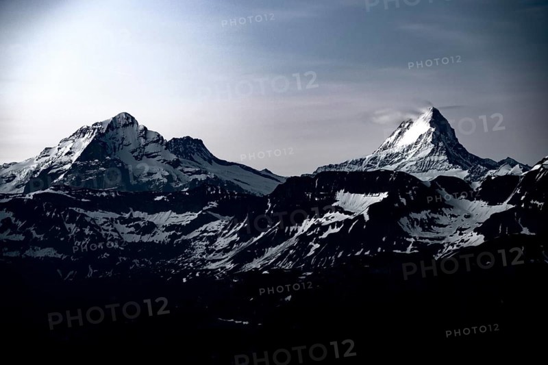 Schreckhorn in the morning light