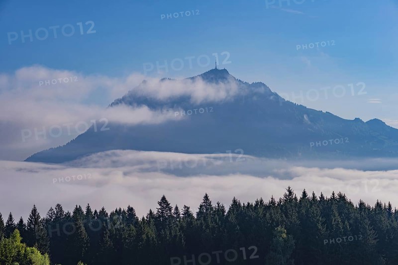 View from the Wittelsbacher Hoehe to the Gruenten