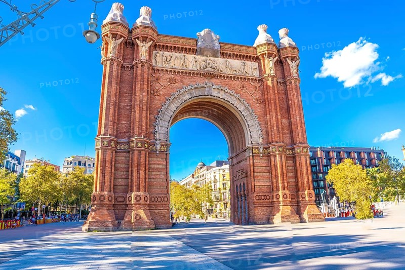 Triumphal arch of Barcelona. The Arc de Triomf is an arch in the city of Barcelona in Catalonia