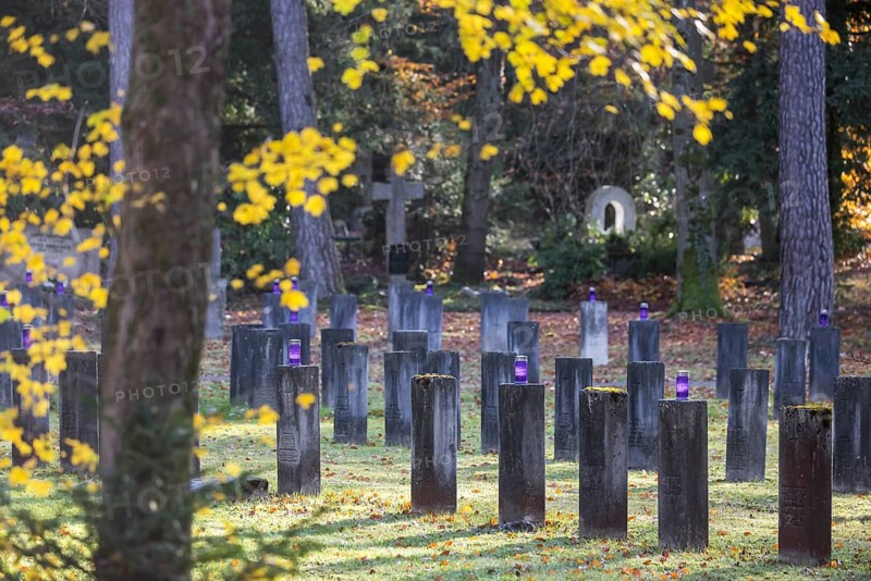 Cemetery for fallen soldiers of the world wars