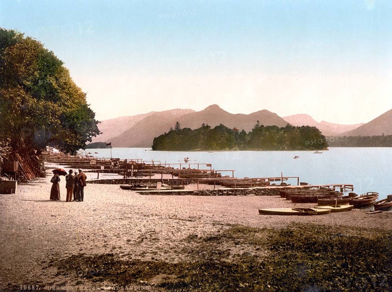 Boat mooring at Derwentwater