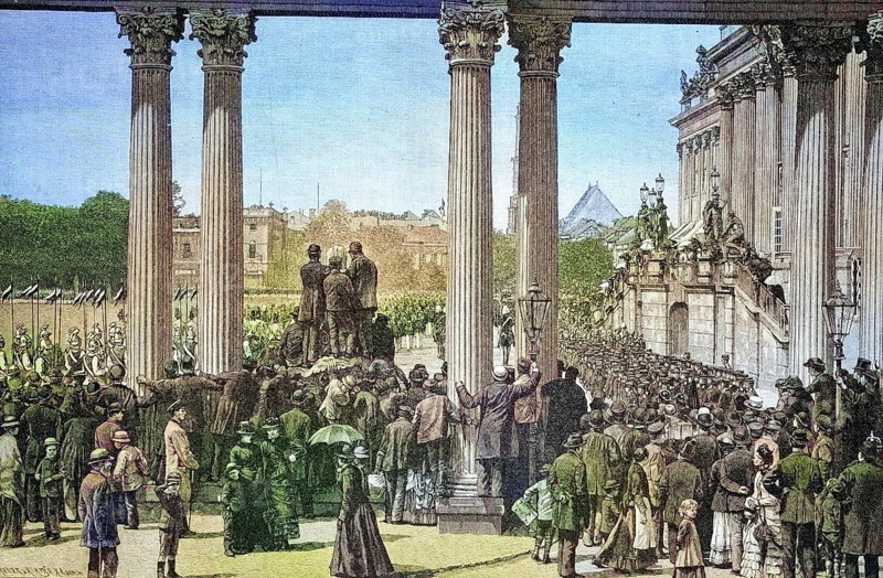 Parade im Lustgarten zu Potsdam