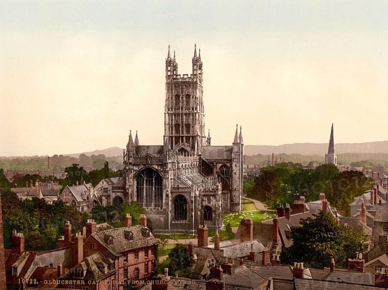 Gloucester Cathedral Church of The Holy and Indivisible Trinity in the city of Gloucester is one of the most important church buildings in England